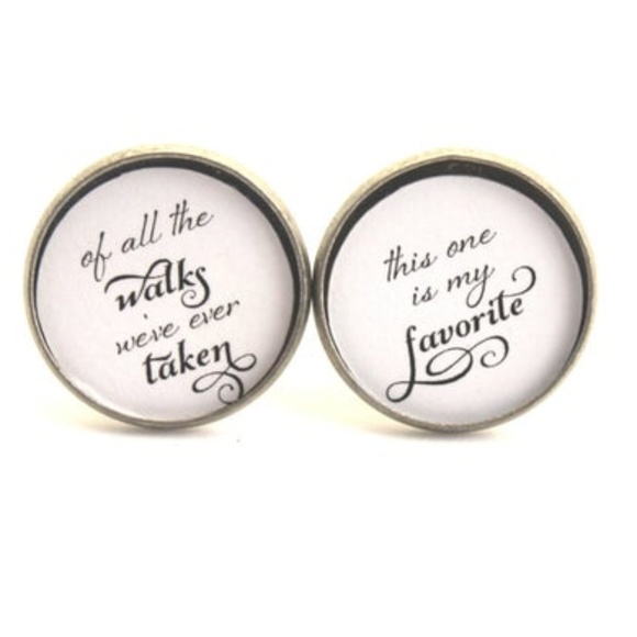 Handmade Other - New Father of the Bride Gift Cufflinks for Him